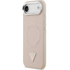 Guess Triangle Logo Magsafe Case For Iphone Air Pink - (GUHMP17MPSDTSCMP)