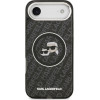 Karl Lagerfeld Case Iml Glitter Karl & Choupette Heads Logo Magsafe For Iphone Air Black - (KLHMP17MHMKBKCHOK)