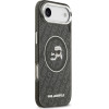 Karl Lagerfeld Case Iml Glitter Karl & Choupette Heads Logo Magsafe For Iphone Air Black - (KLHMP17MHMKBKCHOK)