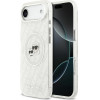 Karl Lagerfeld Iml Glitter Karl & Choupette Heads Logo Magsafe Case For Iphone Air Gray - (KLHMP17MHMKBKCHOG)