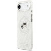 Karl Lagerfeld Iml Glitter Karl & Choupette Heads Logo Magsafe Case For Iphone Air Gray - (KLHMP17MHMKBKCHOG)