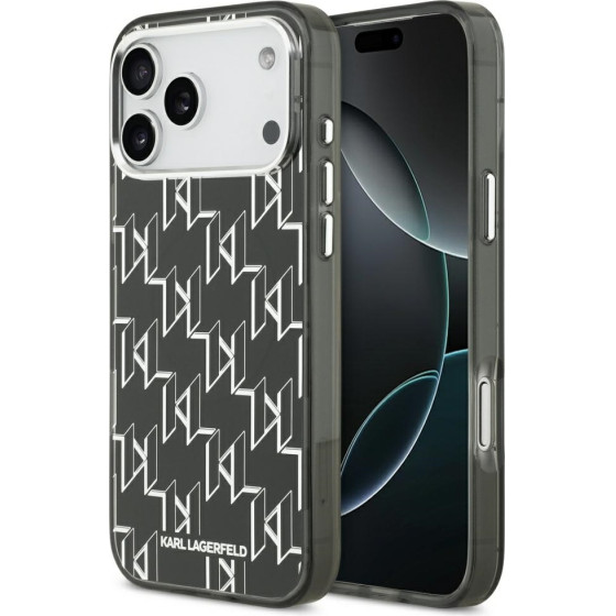 Karl Lagerfeld Iml Kl Monogram Magsafe Case For Iphone 17 Pro Max Black - (KLHMP17XHMIKLMEK)
