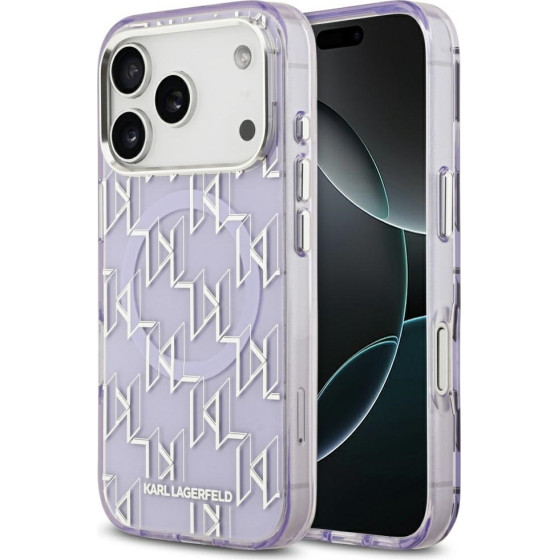 Karl Lagerfeld Iml Kl Monogram Magsafe Case For Iphone 17 Pro Purple - (KLHMP17LHMIKLMEU)