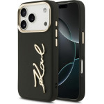 Karl Lagerfeld Karl Script Logo Case For Iphone 17 Pro Black - (KLHCP17LPSKMGVK)