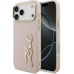 Karl Lagerfeld Karl Script Logo Case For Iphone 17 Pro Max Pink - (KLHCP17XPSKMGVP)