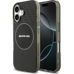 MERCEDES Amg Double Layer Transparent Smocked Magsafe Case For Iphone 17 Black - (AMHMP17S24HTRDK)