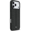 MERCEDES Leather Laurel Leaves Stripes Magsafe Case For Iphone 17 Pro Max Black - (MEHMP17X25RLDLKH)
