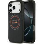 Red Bull Meshed Logo And Red Ring Magsafe Case For Iphone 17 Pro Navy Blue - (RBHMP17L24PUMEVR)