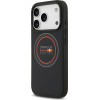 Red Bull Meshed Logo And Red Ring Magsafe Case For Iphone 17 Pro Navy Blue - (RBHMP17L24PUMEVR)
