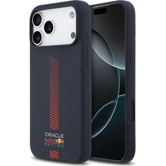 Red Bull Silicone Powerbar Magsafe Case For Iphone 17 Pro Max Navy Blue - (RBHMP17X24SIVGSV)
