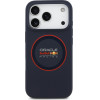 Red Bull Silicone Red Ring Magsafe Case For Iphone 17 Pro Navy Blue - (RBHMP17L24SIILVR)