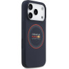 Red Bull Silicone Red Ring Magsafe Case For Iphone 17 Pro Navy Blue - (RBHMP17L24SIILVR)