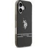U.S. Polo Assn. Us Polo Dh And Bottom Stripe Logo Magsafe Case For Iphone 17 Black - (USHMP17SUNEK)