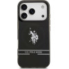 U.S. Polo Assn. Us Polo Dh And Bottom Stripe Logo Magsafe Case For Iphone 17 Pro Black - (USHMP17LUNEK)