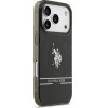 U.S. Polo Assn. Us Polo Dh And Bottom Stripe Logo Magsafe Case For Iphone 17 Pro Black - (USHMP17LUNEK)