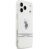 U.S. Polo Assn. Us Polo Dh And Bottom Stripe Logo Magsafe Case For Iphone 17 Pro Max White - (USHMP17XUNEH)