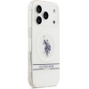 U.S. Polo Assn. Us Polo Dh And Bottom Stripe Logo Magsafe Case For Iphone 17 Pro White - (USHMP17LUNEH)