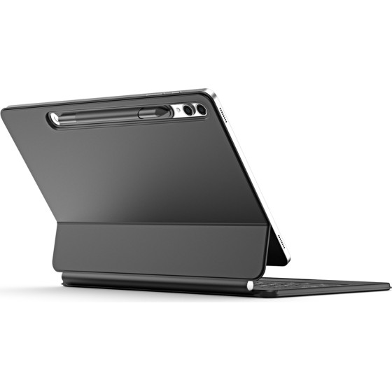 Dux Ducis Keyboard (Mk Series) Case With Bluetooth Keyboard For Samsung Galaxy Tab S9+ / S8+ / S7+ - Black - (Dux Ducis Samsung Tab S9 Plus/S8 Plus/S7 Plus Keyboard Mk BLACK)
