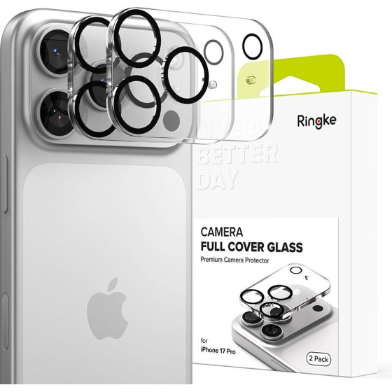 Ringke Camera Full Cover 2-Pack For Iphone 17 Pro - Black - (28764-0)