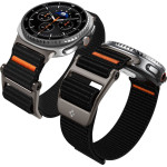 Spigen Durapro Flex Strap For Samsung Galaxy Watch 40/44/46 Mm - Black - (28795-0)