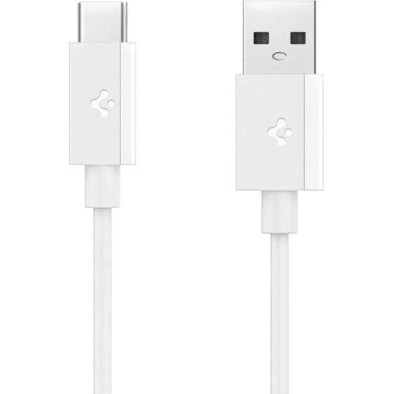 Spigen EB6010AC USB-A / USB-C 60W Cable 100 Cm - White - (28773-0)