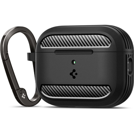 Spigen Rugged Armor Case For Airpods 3 - Matte Black - (28770-0)
