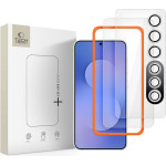 Tech-Protect Easy Set+ 3-Pack Tempered Glass For Samsung Galaxy S25 Fe - Transparent - (28702-0)