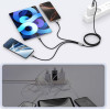 Tech-Protect Ultraboost Dna 3in1 USB-C / Micro-Usb / Lightning Cable 120 Cm - Gray - (28780-0)