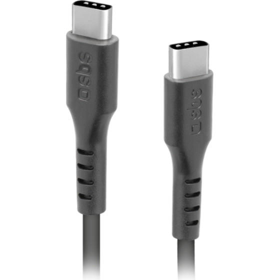 SBS Data Cable Type C To Type C 3.1 1.5m Black - (CABLETCC31K)