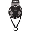SBS Silicone Necklace Lanyard For Smartphones Black - (CMSILLACEK)