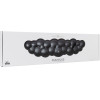 White Shark Keyboard Wrist Rest KP-012 Cumulus Black - (CUMULUS-B)