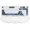 White Shark Keyboard Wrist Rest KP-012 Cumulus White - (CUMULUS-W)