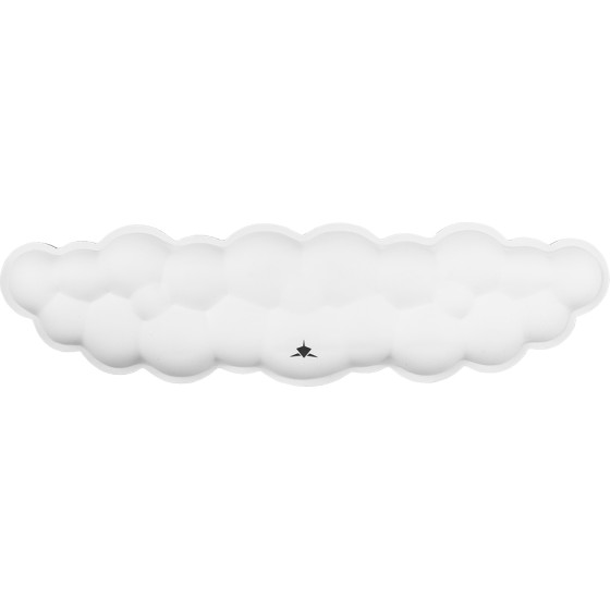 White Shark Keyboard Wrist Rest KP-012 Cumulus White - (CUMULUS-W)