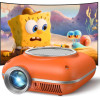 CHEERLUX C1 Mini ������������ 720p (100 ANSI) �� Android 11, HDMI/USB/Bluetooth, 35?-120? - Pocket Projector Orange - (04877)