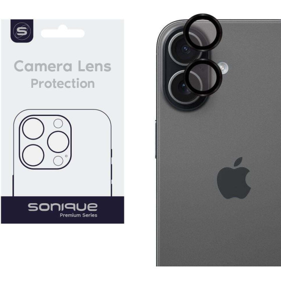 Sonique Camera Protection Lens Pro Apple Iphone 17 Black