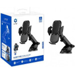 Lito - Car Holder (LT-W10) - For Dashboard, Three-Layer Nano-Gel Suction Cups, Double-Lock Vacuum System, 7.3-Inch Max - Grey