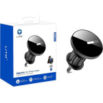 Lito - Car Holder - For Air Vent, With N52 Neodymium Magnet, 360� Rotation, 32mm Wide Tail Clip Hook - Black - (LT-W05)