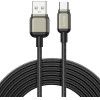 Lito - Data Cable (LD17) - Usb To Type-C, Fast Charging, Braided Nylon - Black