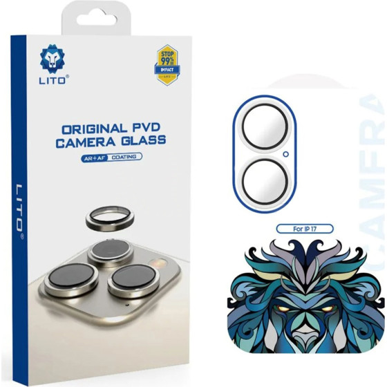 Lito - Titanium Ar Camera Glass - Iphone 17 - Silver