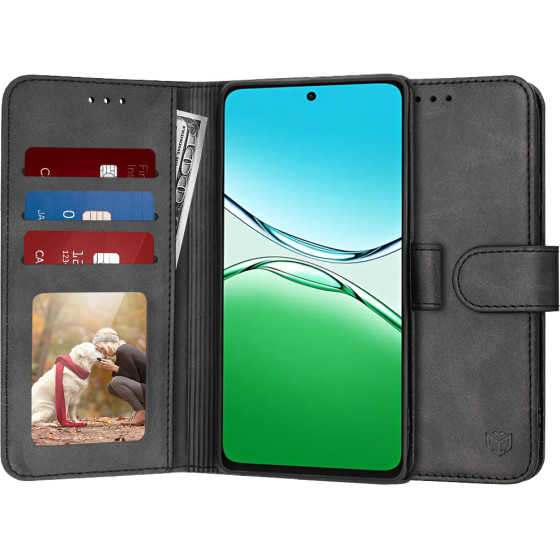 Techsuit - Diary Book - Oppo A5 4G - Black