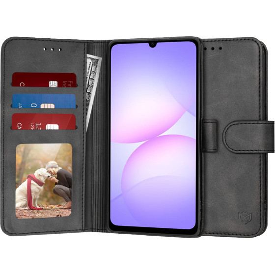 Techsuit - Diary Book - Samsung Galaxy A07 4G - Black