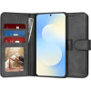 Techsuit - Diary Book - Samsung Galaxy S25 Fe - Black