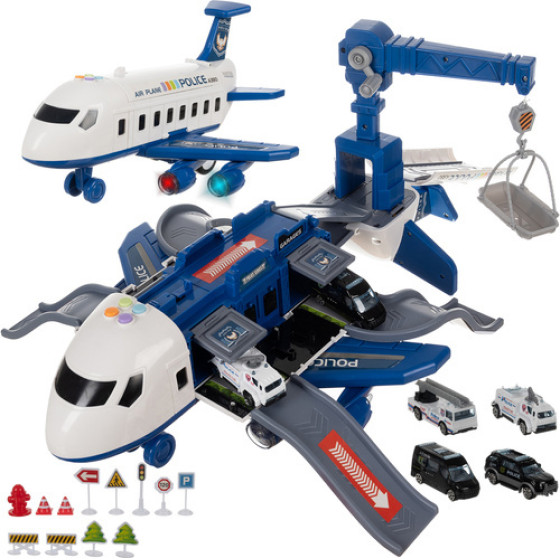 Iso Trade Folding Police Plane - Parking Lot 26680 - (18479-0)