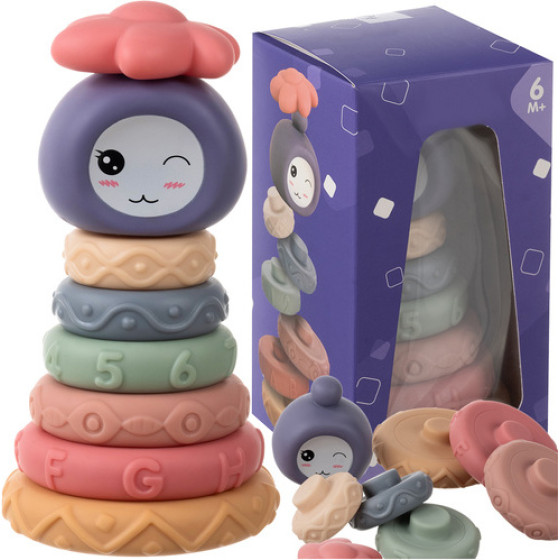 Iso Trade Soft Sensory Blocks - 8 pcs. 26718 - (18482-0)