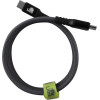 Lime Successories Lime USB-C Type C To USB-C Type C 6A ��������-Data Durable Magnetic Braided 1.2m LBMCC04 120W GREY