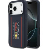 Red Bull Silicone Oversize Vertical Logo Magsafe Case For Iphone 17 Pro Navy Blue - (RBHMP17L24SIOLRV)