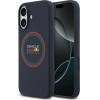Red Bull Silicone Red Ring Magsafe Case For Iphone 17 Navy Blue - (RBHMP17S24SIILVR)