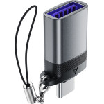 Acefast - Adapter - With Otg Function, Usb To Type-C, 10GBps Data Transmission, Fast Charging - Metal Gray - (J7)