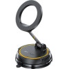 Acefast - Car Holder - For Dashboard / Windshield, 360�, Dual-Axis, Foldable, Powerful Magnets, Max. 6.9'' - Black - (D55)