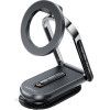 Acefast - Car Holder - Magnetic Grip, For Dashboard / Windshield, 360�, Dual-Axis, Detachable Base, Max. 6.9'' - Black - (D54)